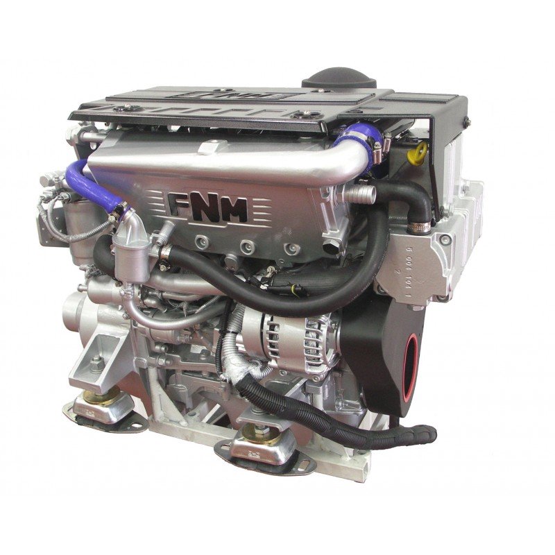 Судовой дизельный двигатель FNM  13HPE 110 л.с. с реверс-редуктором ZF 25