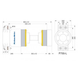 Упорный подшипник PYTHON-DRIVE P755-L
