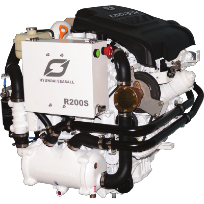 Судовой двигатель HYUNDAY SEASALL R200J
